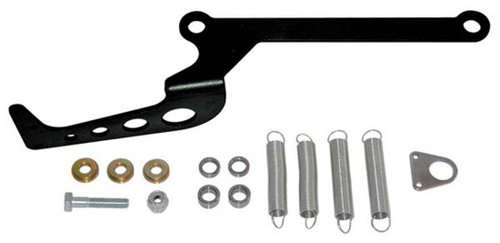 Moroso 64919 Throttle Return Spring Kit, Carb Mount, Stainless Springs, Steel, Black Powder Coat, Holley, Kit