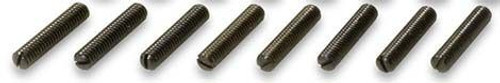 Moroso 97030 Valve Cover Fastener, Stud, 1/4-20 in Thread, 1.375 in Long, Steel, Black Oxide, Set of 8