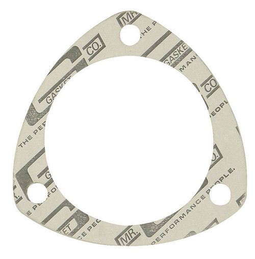 Mr. Gasket 1204 Collector Gasket, Performance, 3 in Diameter, 3-Bolt, Compressed Fiber, Each