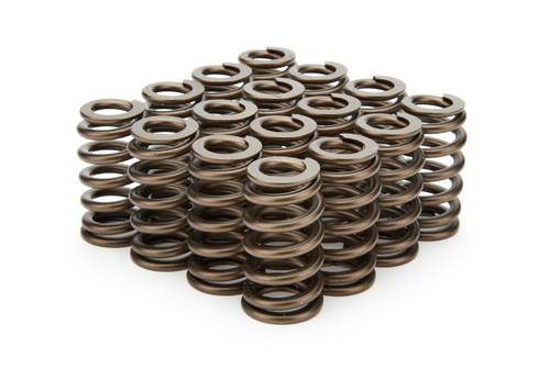 Pac Racing Springs PAC-1235 Valve Spring, 1200 Series, Ovate Beehive Spring, 358 lb/in Spring Rate, 1.160 in Coil Bind, 1.21 in OD, Set of 16