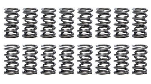 Pac Racing Springs PAC-1237X Valve Spring, RPM Series, Dual Spring, 550 lb/in Spring Rate, 1.045 in Coil Bind, 1.274 in OD, GM LS-Series, Set of 16