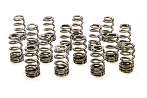 Pac Racing Springs PAC-1409X Valve Spring, RPM Series, Ovate Beehive Spring, 436 lb/in Spring Rate, 1.190 in Coil Bind, 1.250 in OD, Set of 16