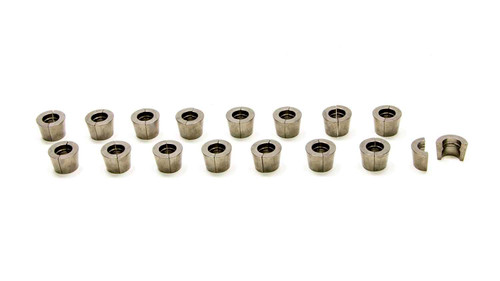 Pac Racing Springs PAC-L8016 Valve Lock, 8 Degree, 11/32 in Valve Stem, Standard Height, Titanium, Natural, Set of 32