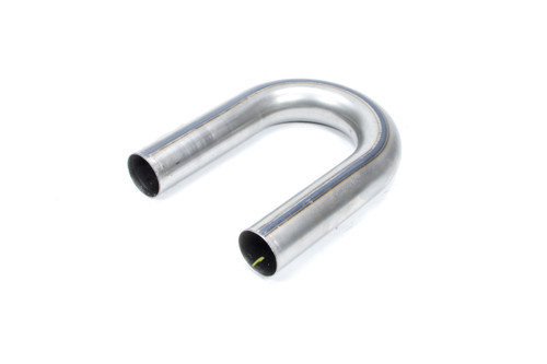 Patriot Exhaust H7030 Exhaust Bend, U-Bend, Mandrel, 1-7/8 in Diameter, 3 in Radius, 6 in Legs, 18 Gauge, Steel, Each