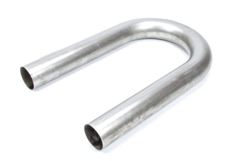 Patriot Exhaust H7074 Exhaust Bend, U-Bend, Mandrel, 2-1/2 in Diameter, 5 in Radius, 12 in Legs, 18 Gauge, Steel, Each