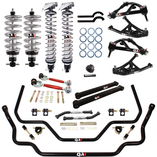 Qa1 HK22-GMA2 Suspension Handling Kit, Level 2, Bearings / Coil-Over System / Control Arms / Shocks / Sway Bars / Tie Rod Sleeves, GM A-Body 1968-72, Kit