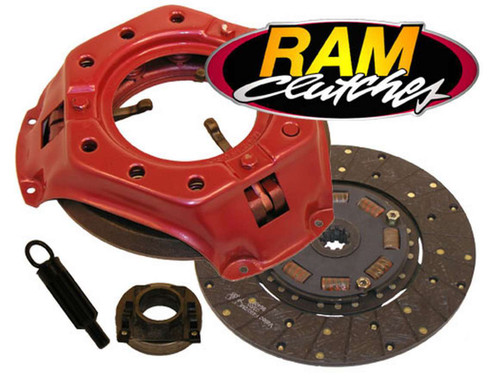 Ram Clutch 88769HDX Clutch Kit, HDX, Single Disc, 11 in Diameter, 1-1/16 in x 10 Spline, Sprung Hub, Organic, Ford, Kit