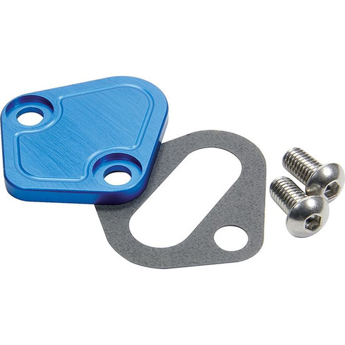 Allstar Performance ALL40303 BBC F/P Block Off Plate Blue