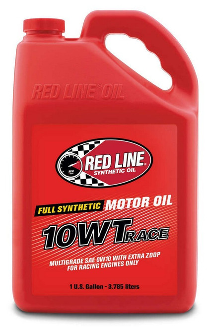 Redline Oil RED10105 Motor Oil, 10WT Drag Race Oil, High Zinc, 10W, Synthetic, 1 gal Jug, Each