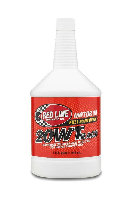 Redline Oil RED10204 Motor Oil, 20WT Race Oil, High Zinc, 5W20, Synthetic, 1 qt Bottle, Each