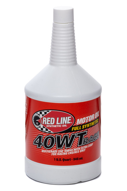 Redline Oil RED10404 Motor Oil, 40WT Race Oil, High Zinc, 15W40, Synthetic, 1 qt Bottle, Each