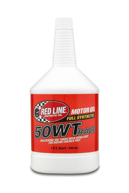 Redline Oil RED10504 Motor Oil, 50WT Race Oil, High Zinc, 15W50, Synthetic, 1 qt Bottle, Each