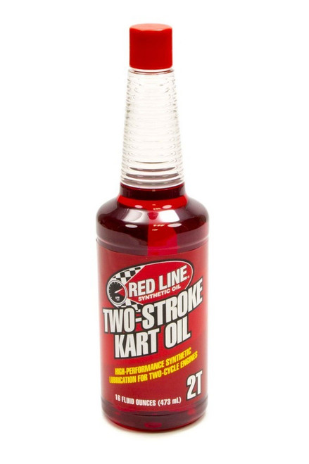 Redline Oil RED40403 2 Stroke Oil, Kart, WKA Approved, Synthetic, 16 oz Bottle, Each