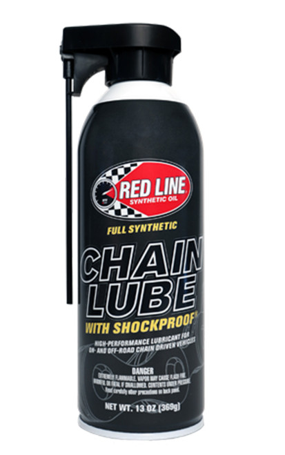 Redline Oil RED43103 Chain Lube, Chain Lube, Synthetic, 13 oz Aerosol, Each