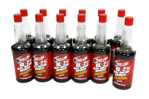 Redline Oil 70303 CASE/12 Fuel Additive, System Cleaner, Lubricant, 15.00 oz Bottle, Diesel, Set of 12