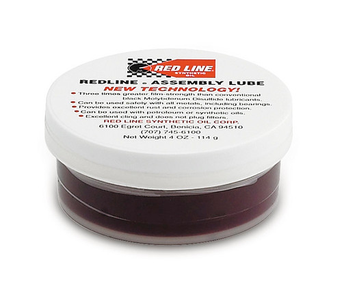 Redline Oil RED80312 Assembly Lubricant, Synthetic, 4.00 oz Tub, Each