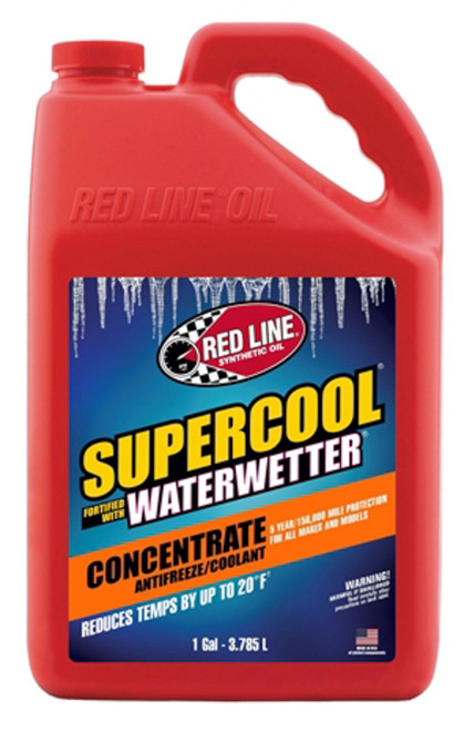 Redline Oil 81205 Antifreeze / Coolant Additive, Supercool, WaterWetter, 1 gal Jug, Each