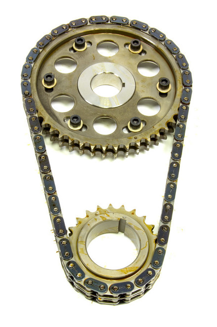 Rollmaster-Romac CS5200 Timing Chain Set, Gold Series, Double Roller, Keyway Adjustable, Needle Bearing, Billet Steel, Small Block Mopar, Kit Rollmaster-Romac CS5200 Timing Chain Set, Gold Series, Double Roller, Keyway Adjustable, Needle Bearing, Billet Steel, Small Block Mopar, Kit