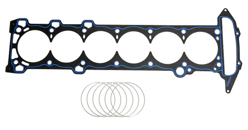 Sce Gaskets CR330090 Cylinder Head Gasket, Vulcan Cut Ring, 101.00 mm Bore, 1.20 mm Compression Thickness, Steel Core Laminate, Nissan 6-Cylinder, Each