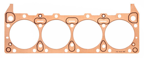 Sce Gaskets S644450 Cylinder Head Gasket, ICS Titan, 4.440 in Bore, 0.050 in Compression Thickness, Copper, Mopar B / RB-Series, Each