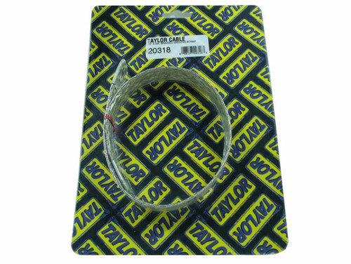 Taylor/Vertex 20318 Ground Strap, Flat Braided, 4 Gauge, 18 in Long, Eyelet Terminals, Tin Coated Copper, Natural, Each