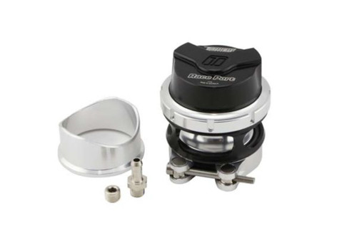 Turbosmart Usa TS-0204-1132 Blow-Off Valve, RacePort Pro, Clamp / Flange Included, Aluminum, Black / Clear Anodized, Universal, Each