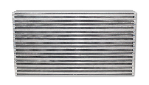 Vibrant Performance 12838 Intercooler Core, Horizontal Flow, 22 x 4.50 x 11.75 in Tall, Aluminum, Natural, Each