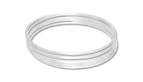 Vibrant Performance 16411 Fuel Line, 3/8 in, 25 ft, Aluminum, Natural, Each