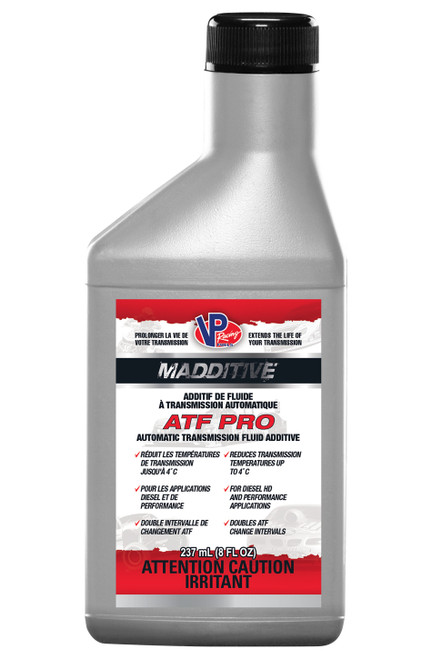 Vp Racing 20371 Transmission Fluid Additive, MADDITIVE, ATF PRO, 8 oz Bottle, Canada, Each