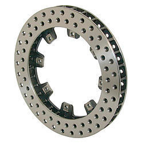 Wilwood 160-5863 Brake Rotor, Ultralite 32, Drilled, 11.750 in OD, 0.813 in Thick, 8 x 7.000 in Bolt Pattern, Iron, Natural, Each
