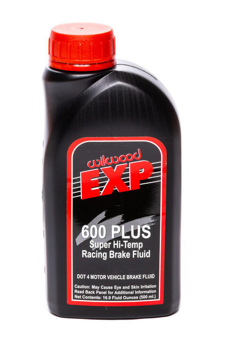 Wilwood WIL290-6209 Brake Fluid, EXP 600 Plus, DOT 4, 16.9 oz Bottle, Each