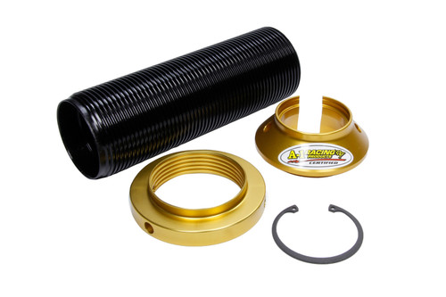 A-1 Products A1-12433 Coil-Over Kit, 2.500 in ID Spring, 7 in Sleeve, Aluminum, Black / Gold Anodized, Koni 30 Series Shocks, Kit