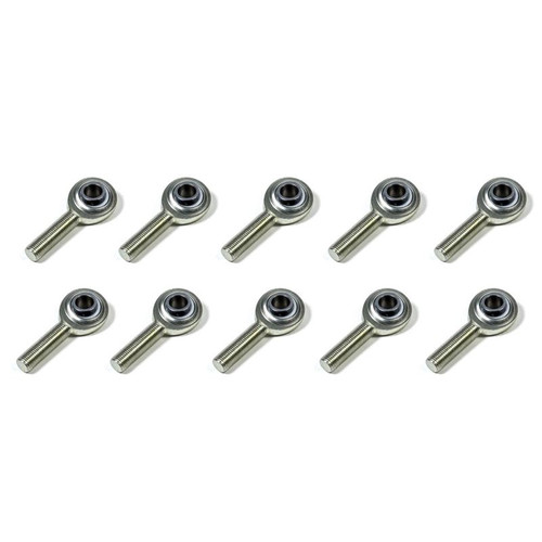 Allstar Performance ALL58016-10 Rod End LH 3/8 Male Steel 10pk