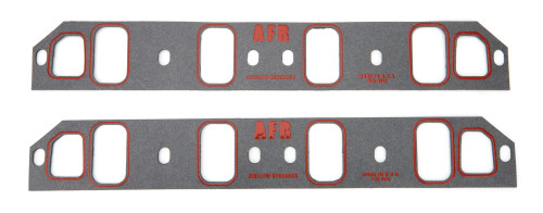 Air Flow Research 6912 Intake Manifold Gasket, 1.35 x 2.33 in Rectangle Port, Composite, Small Block Chevy, Pair