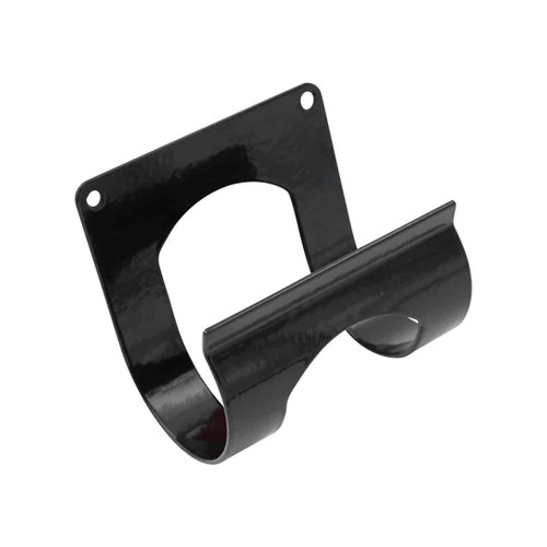 Aeromotive 12704 Fuel Filter Bracket, 1 Piece, Spring Clamp, 2-3/8 in Diameter, Steel, Black Powder Coat, Each
