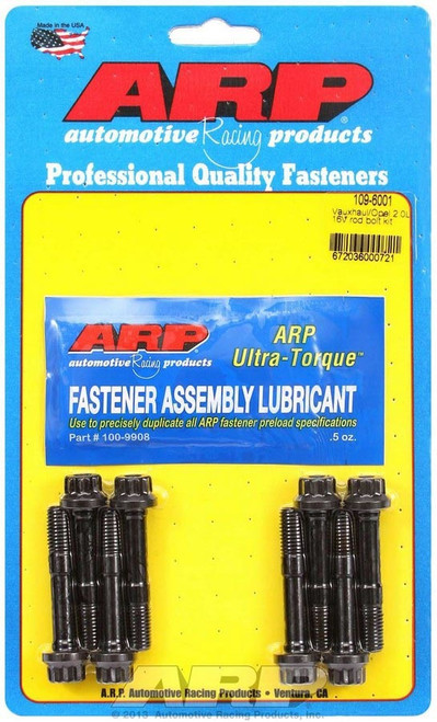 Arp 109-6001 Connecting Rod Bolt Kit, High Performance Series, 9 mm Bolt, Chromoly, 2.0 L, DOHC Opel / Vauxhall, Set of 8