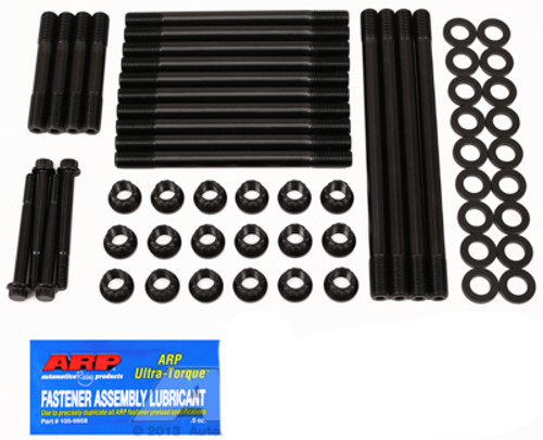 Arp 247-4206 Cylinder Head Stud, 12 Point Nuts, ARP2000, Black Oxide, 4BT, Dodge Cummins, Kit