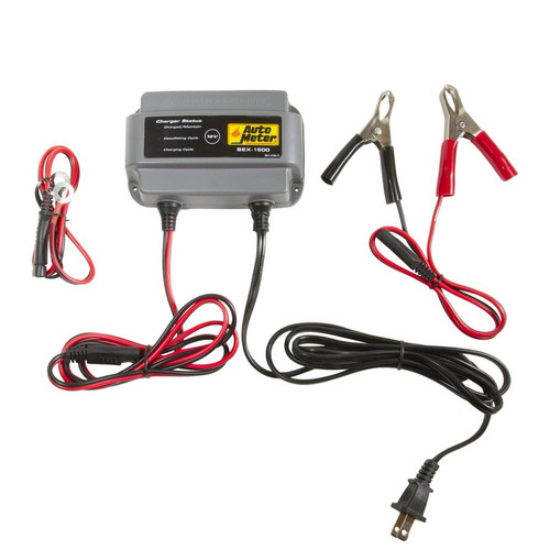 Autometer BEX-1500 Battery Charger, Battery Extender, 12V, 1.5 amp, Each