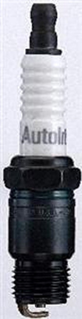 Autolite 144 Spark Plug, 14 mm Thread, 0.460 in Reach, Tapered Seat, Resistor, Each