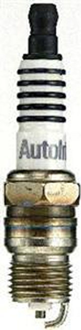 Autolite AR24 Spark Plug, Racing, 14 mm Thread, 0.460 in Reach, Tapered Seat, Resistor, Each