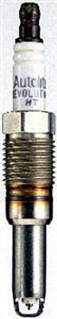 Autolite HT1 Spark Plug, Revolution HT, 16 mm Thread, 1 in Reach, Tapered Seat, Resistor, Each