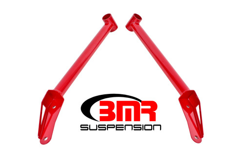 BMR Suspension CB008R Chassis Brace, Cradle, Steel, Red Powder Coat, Chevy Camaro 2016-18, Each