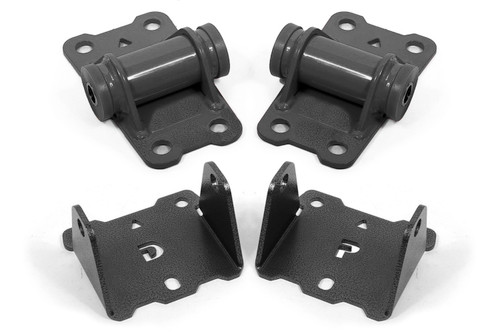 BMR Suspension MM330H Motor Mount, Bolt-On, Polyurethane / Steel, Black / Black Powder Coat, Complete, GM F-Body 1982-92, Kit