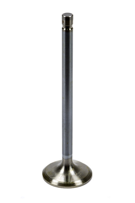 Brodix BR 60154 Exhaust Valve, 1.625 in Head, 11/32 in Valve Stem, 5.540 in Long, Stainless, Brodix Heads, Each