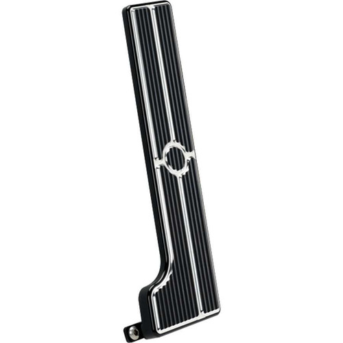 Billet Specialties 199245 Pedal Assembly, Rectangle, Gas, Stainless Hardware, Billet Aluminum, Black Anodized, GM, Each