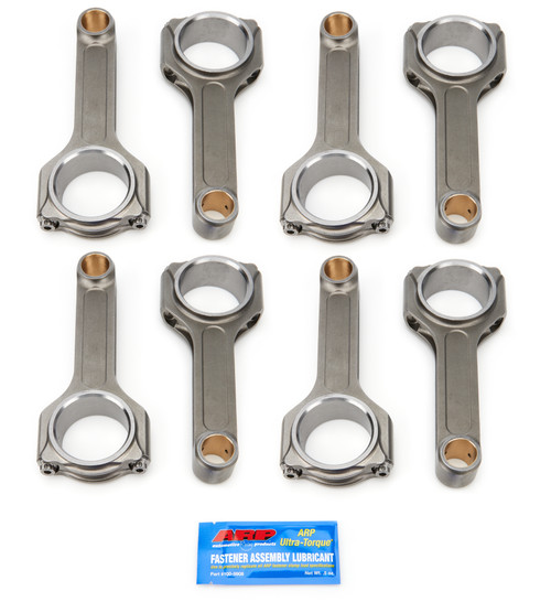 Callies CSB6535ES3BDAX Connecting Rod, Compstar Extreme, H Beam, 6.535 in Long, Bushed, 7/16 in Cap Screws, ARP2000, Big Block Chevy, Set of 8