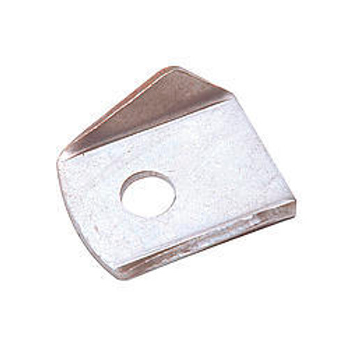 Chassis Engineering C/E3901 Chassis Tab, Bell Crank, 3/8 in Center Hole, 1/8 in Thick, Steel, Natural, Each