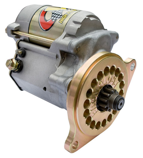 CVR Performance 5055 Starter, Protorque, 18 Position Mounting Block, 4:1 Gear Reduction, Natural, Small Block Ford, Each