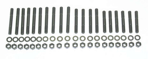 Dart 66311300 Main Stud Kit, Hex Head, 4-Bolt Mains, Steel, Black Oxide, Big Block Chevy, Kit