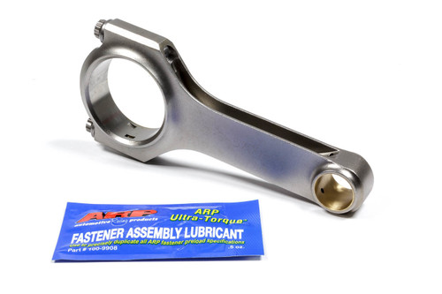 Eagle CRS5700B3D-1 Connecting Rod, H Beam, 5.700 in Long, Bushed, 7/16 in Cap Screws, Forged Steel, Small Block Chevy, Each